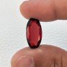 Quarzo Granato Idrotermale Taglio Ovale Sfaccettata a Mano Gemma Sciolta 19X10X6mm 7,65 Carati 1pz