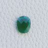 Onice Verde Idrotermale Taglio Briolette Sfaccetata A Mano Gemme Sciolte 14X11X4mm 4,40 Carati 1pz