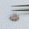 Rodolite Idrotermale Taglio Ovale Sfaccetata A Mano Gemme Sciolte 11X9X3mm 2,60 Carati 1pz