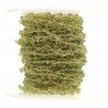Rosario catena dorato peridoto chips naturale 1Metro