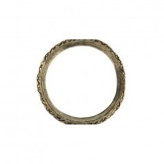 Bracciali Lavorato in Ottone Rigido Ossidato