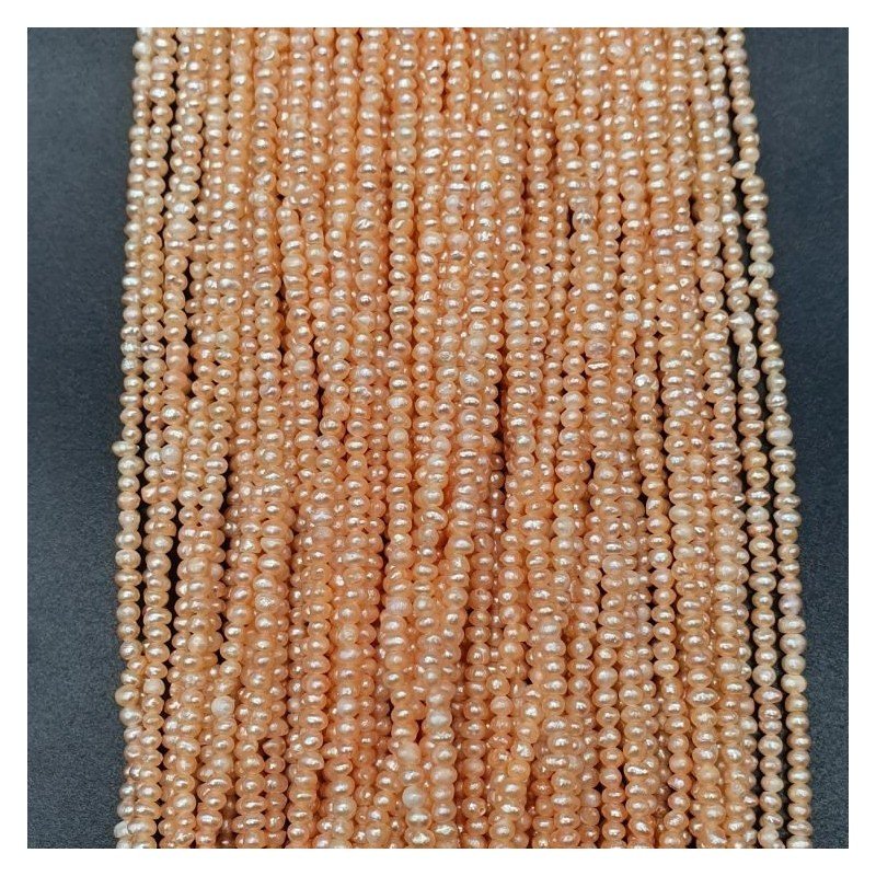 Perle di fiume micro rosa 2.70-3mm
