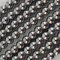 Ematite Argento Perline Forma Tondo Liscio 2,5mm