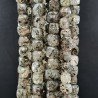 Quarzo Rutilato Tormalinato Naturale Perline Forma Cubetti Sfaccettato a Mano 05-07mm