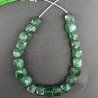 Avventurina Verde Naturale Perline Forma Cubetti Sfaccettato a Mano 08-10mm