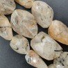 Quarzo Rutilato Tormalinato Naturale Sassi Sfaccettato A Mano