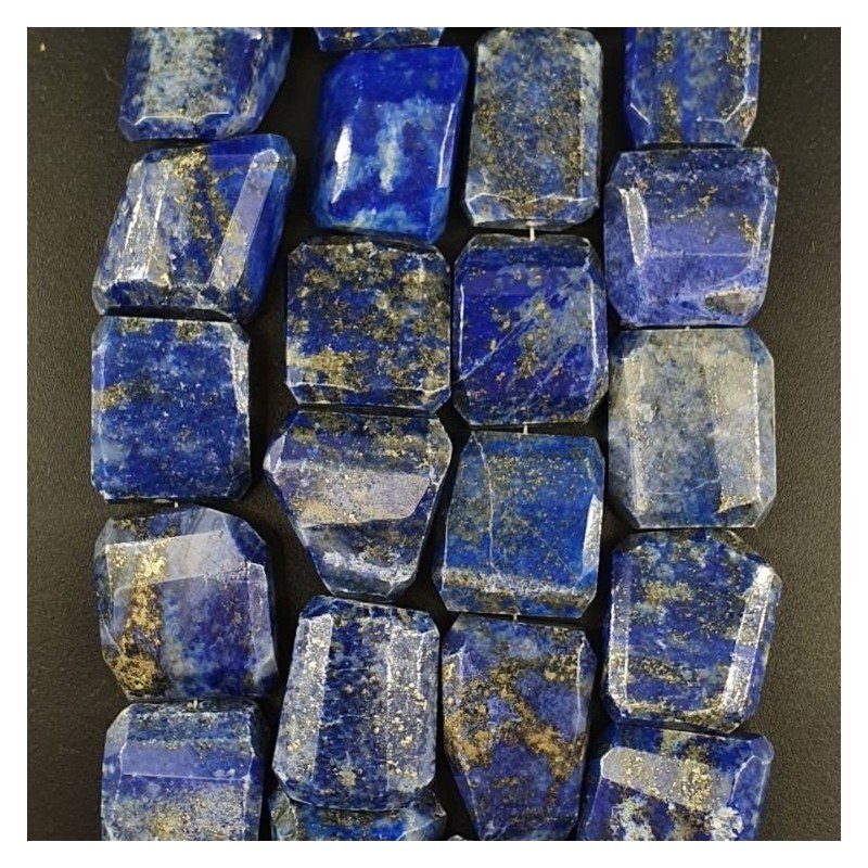 Lapis Lazuli Naturale Sassi Sfaccettati A Mano Taglio Laser