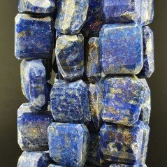 Lapis Lazuli Naturale Sassi Sfaccettati A Mano Taglio Laser