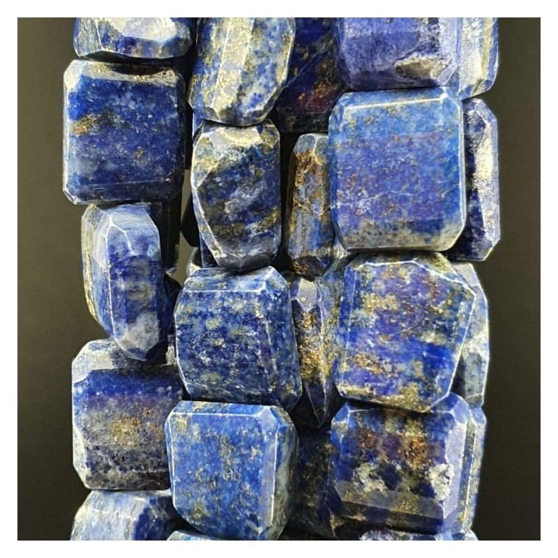 Lapis Lazuli Naturale Sassi Sfaccettati A Mano Taglio Laser