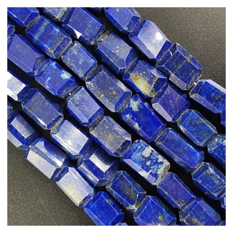 Lapis Lazuli (A) Sassi Sfaccettati A Mano Taglio Gemma