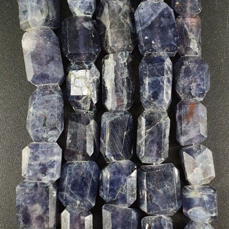 Iolite Naturale Sassi Sfaccettati A Mano Taglio Gemma