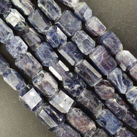 Iolite Naturale Sassi Sfaccettati A Mano Taglio Gemma