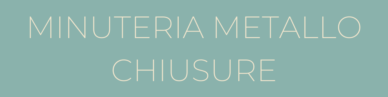 CHIUSURE