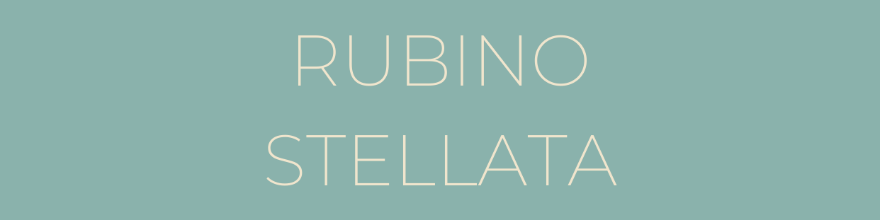 RUBINO STELLATA